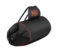 BLACK+DECKER GWBP1-XJ Sac à dos pour aspirateur souffleur broyeur, Noir, Set de 2 Pièces