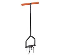 BLACK+DECKER Houe de Jardin avec Cliquet, Tête Rotative, Poignée Ergonomique, Cu
