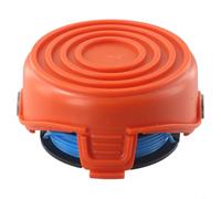 Black & Decker Kit de capuchon de bobine de rechange et fil pour coupe-bordures GL650 GL660 GL670 GL315 GL655 GL656, pour bobines d'outils de jardin Weed-Eater avec couvercle