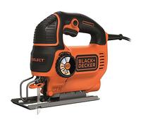 Black & Decker Scie sauteuse pendulaire filaire KS801SE-QS 550 W - Bois 80 mm, Métal 5 mm - 2 lames