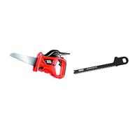 BLACK+DECKER KS880EC-QS Scie à main filaire, Vitesse variable de 0 à 4600 crs/min - 1 lame 400W, Noir, Rouge, 10 mm & Stanley Lame de Scie Scorpion spéciale Bois 100 Mm HCS STA29972-XJ