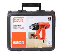 BLACK+DECKER KX2001K-QS Décapeur thermique filaire - 8 accessoires - Livré en coffret 2000W, 230V, 2000W