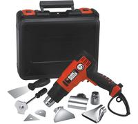 Black & Decker Décapeur thermique filaire KX2200K-QS 2200W 360–720 L/min Coffret Orange