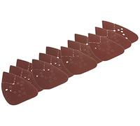 BLACK+DECKER Lot de 12 papiers abrasifs pour ponceuse à souris (BDAMX)