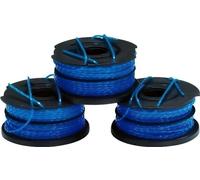 BLACK & DECKER Lot de 3 bobines de rechange pour coupe-bordures Reflex Plus A6441