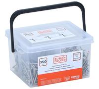 BLACK+DECKER Jeu de vis 350 pièces