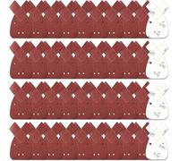 Black Decker - Lot de 40 patins de ponçage pour ponceuse de détail - Feuilles abrasives assorties de grain 40/60/80/120 - Pour ponceuse de détail Black and Decker