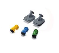 BLACK+DECKER - Lot de 5 Accessoires Spécial Cuisine pour Balai Vapeur Multifonction avec Nettoyeur à Main - Kit Complet de Brosses - Robuste et Durable - Multi Colore - FSMHKA-XJ