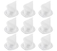 Black & Decker Lot de 9 filtres de rechange pour aspirateurs à main EVF100 90590689 compatibles avec HNV220B HNV115J HNV215B HNV115B