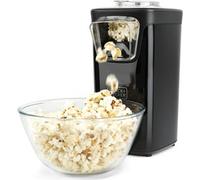 BLACK+DECKER BXPC1100E - Pop Corn 1100W | Machine à Pop Corn sans Huile | Format Compact | prêt en 3 Min | Gobelet doseur Multifonction | Cuisson à air Chaud | Noir