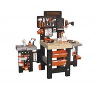Smoby - Black Decker - Mega Center - Jouet Etabli Bricolage - Mécanique Plomberie Peinture Menuiserie - Nombreux Accessoires Inclus - Fabriqué En France - 360726web