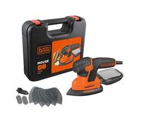 BLACK+DECKER Mouse Ponceuse 120 W nouveau design, KA2500K -QS