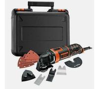 Black & Decker MT300KA MT300KA-QS Outil multifonction + accessoires, + mallette 13 pièces 300 W
