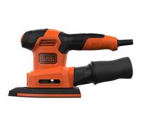 BLACK+DECKER Multiponceuse Filaire 200W BEW200K-QS - Système Auto-Agrippant Des Accessoires - Ajustement de la Vitesse Automatique