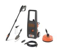 Black+Decker Nettoyeur haute pression BXPW1400PE Patio Cleaner brosse fixe 1400W 110bar 390l/h