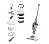 BLACK+DECKER Nettoyeur vapeur 1600W 2en1 avec tête Delta, SteaMitt et accessoires BHSM1610DSM