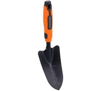 BLACK+DECKER Pelle de Jardin - avec indicateur de Taille - 35 cm - Polypropylène - Noir/Orange