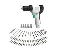 BLACK+DECKER Perceuse Visseuse 12V REVIVA avec Batterie Intégrée 1.5Ah 80 Accessoires REVDD12A80-QW
