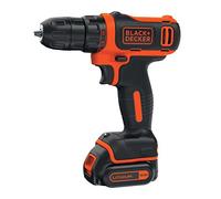 BLACK & DECKER Perceuse-visseuse sans fil 10,8V avec 1 batterie 1.5Ah