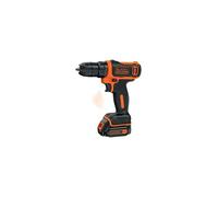 Black & Decker BDCDD12K-QW perceuse Sans clé Noir, Orange