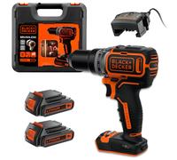 Black & Decker BL186K1B2 Perceuse visseuse brushless 18V 2x batteries coffret