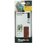 Black & Decker Piranha X31592-XJ Feuilles abrasives à fixation rapide pour ponceuse PSS 150a 240E Grain 240