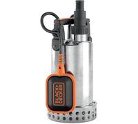 Black+Decker BXUP750XCE Pompe submersible eaux claires (750 W, Portée Max. 11.000 L/H, Prévalence Max. 8.5 m)