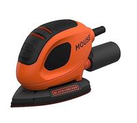 BLACK+DECKER BEW230K Ponceuse orbitale 11000 tr/min Noir, Orange 55 W, Ponceuses de détails