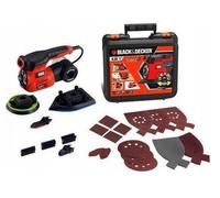 BLACK+DECKER Ponceuse multi 220W 4-en-1 AutoSelect KA280K