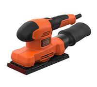 BLACK+DECKER PONCEUSE VIBRANTE 1/3 DE FEUILLE 150 WATTS - 1 abrasif - 1 sac de collection des poussières, BEW220-QS