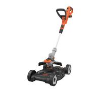 BLACK+DECKER POWERCONNECT Coupe-Bordures 3-en-1 18V, STC1820CM-QW | Se transforme en coupe-bordures, dresse-bordures et tondeuse légère