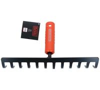 BLACK+DECKER Râteau CombiSystem Métal - Outil De Jardin pour Niveler Le Sol - 30,5 x 9,5 x 13,5 cm - Compatible avec Manche CombiSystem