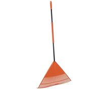 Black & Decker Râteau à feuilles BXGTTO7003 178 cm – Poignée confortable Orange/Noir