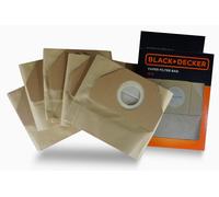 Black+Decker Sacs Filtrants en Papier 30 l pour Aspirateurs Solides et Liquides