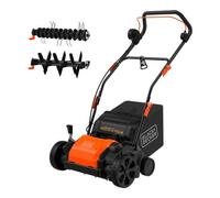 Black & Decker Scarificateur Électrique Avec Sac De Collecte 1200W Noir