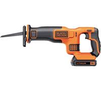 Black & Decker Scie sabre sans fil BDCR18-QW + batterie, + chargeur 18 V 1.5 Ah