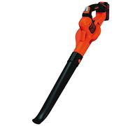 BLACK+DECKER Souffleur Axial Sans Fil 18 V - Souffleur de Feuilles Mortes avec 2 Vitesses et Flux d'Air Optimal - Vitesse de Soufflerie 209 km/h Livré avec Batterie 2 Ah et Chargeur GWC1820PC-QW