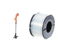 BLACK+DECKER STC1840EPC-QW Coupe-Bordures sans Fil - 1 Batterie, 18V - A6485-XJ Lot Reflex 3 bobines de 10 mètres & Black & Decker A6171 Recharge de Fil 40 m + 25% Gratuit