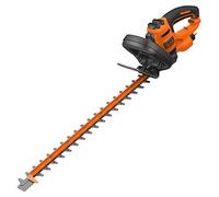 BLACK+DECKER Taille-haie électrique, 600 W, 60 cm, Lames asymétriques en Acier Double Action, 35 cm, BEHTS501-GB