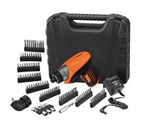 Tournevis électrique - BLACK + DECKER - 3,6V - 99 accessoires - Batterie Li Ion - Poignée pivotante