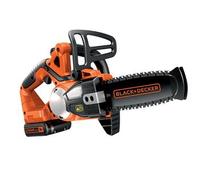 BLACK+DECKER Tronçonneuse sans fil BLACK+DECKER 18 V, barre 20 cm, 1x batterie 2,0 Ah GKC1820L20
