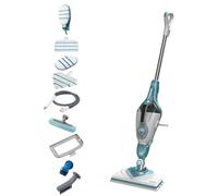BLACK+DECKER BHSM166DSM-QS - Balai vapeur multifonctions - Gant Steamitt - 11 accessoires - 1600W - Chauffe en 15sec