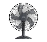 Black & Decker Ventilateur de table BXFD8000E 45 W • 3 vitesses • Oscillation • 5 pales 40 cm • Noir