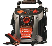 Black + Decker VG11 Booster de Batterie 500 A avec compresseur d'air, Orange