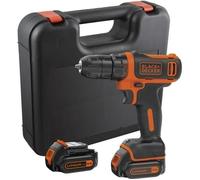 BLACK & DECKER Visseuse sans fil avec 2 batteries et un coffret 10.8 V