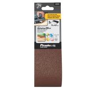 Black + Decker X33101-XJ 3 ceintures abrasives 75x457mm 80g