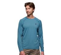 Black Diamond - Alpenglow L/S Crew - Haut à manches longues - M - creek blue