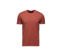 Black Diamond Stripe Short Sleeve T-shirt Orange L Homme