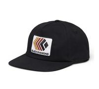 Black Diamond Casquette BD Washed – Patch logo délavé – Taille unique – Noir/Blanc