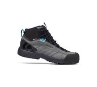 Black Diamond - Chaussures d'approche montantes - Mission Leather Mid Women's Wp Steel Grey pour Femme en Cuir - Taille 8 US - Gris Gris 8 US